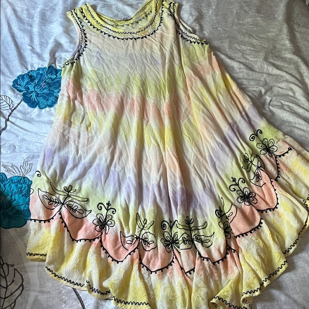Shoreline Beachdress Sundress Freesize